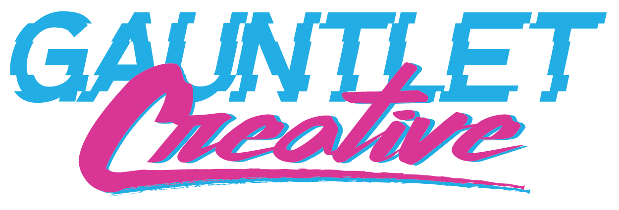 Gauntlet Ceative Logo 2026 Hudson MA Web Design Media Rescue Audio Production Graphic Design
